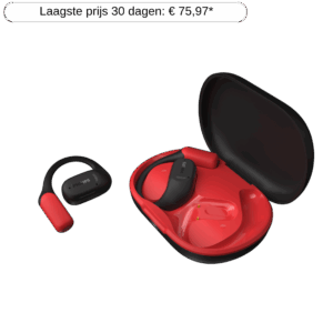 Afbeelding van een Philips Taa6709bk/00 Open Ear Oordopjes Zwart Rood