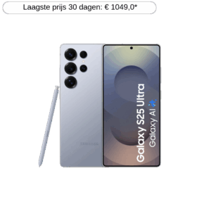 Afbeelding van een Samsung Galaxy S25 Ultra - 5g 256 Gb Titanium Zilver Blauw