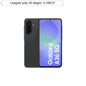 Afbeelding van een Samsung Galaxy A36 - 5g 256 Gb Awesome Black
