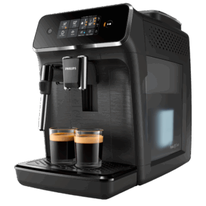 Afbeelding van een Philips Series 2200 Ep2220/10 Zwart Volautomatische Espressomachine