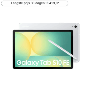 Afbeelding van een Samsung Galaxy Tab S10 Fe - 10.9 Inch 128 Gb Silver Wifi