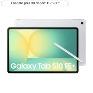 Afbeelding van een Samsung Galaxy Tab S10 Fe+ - 13.1 Inch 256 Gb Silver Wifi