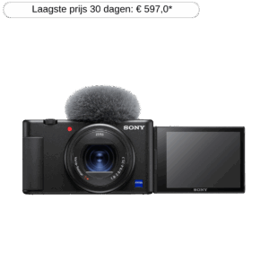Afbeelding van een Sony Zv-1 Vlogcamera Vlogcamera Zwart