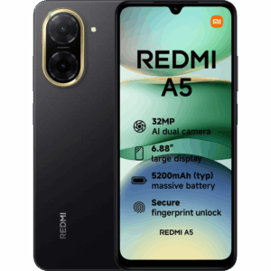Afbeelding van een Xiaomi Redmi A5 3gb Ram 64gb Rom Zwart - 64 Gb