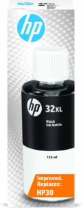 Afbeelding van een HP 32xl Originele Zwarte Inktfles 135 Ml
