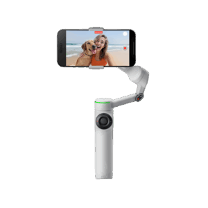 Afbeelding van een Insta360 Flow 2 Pro Ai Tracker Bundle Gray Tripod Grijs