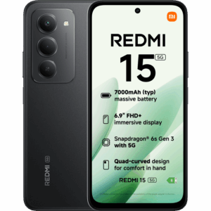 Afbeelding van een Xiaomi Redmi 15 - 256 Gb Zwart