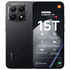 Afbeelding van een Xiaomi 15t Zwart + Redmi Pad 2 Grijs - 256 Gb