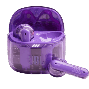 Afbeelding van een JBL Tune Flex Ghost Paars