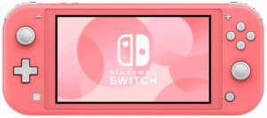 Afbeelding van een Nintendo Switch Lite Coral