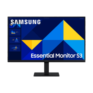 Afbeelding van een Samsung Essential Monitor S3 Ls24d302gauxen - 24 Inch 1920 X 1080 (full Hd) Ips-paneel