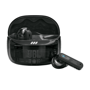 Afbeelding van een JBL Tune Beam 2 - Ghost Edition Black (jbltbeam2 Gblk) Oordopjes Zwart