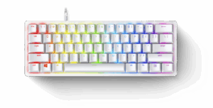 Afbeelding van een Razer Huntsman Mercury Mini Gaming Toetsenbord - Red Switch