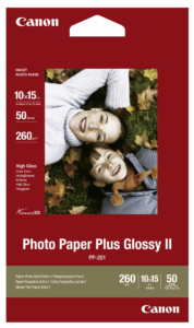 Afbeelding van een Canon Plus Glossy Ii Pp-201 20 Vellen