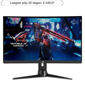 Afbeelding van een Asus Rog Strix Xg27aqv - 27 Inch 2560 X 1440 (quad Hd) 1 Ms 170 Hz