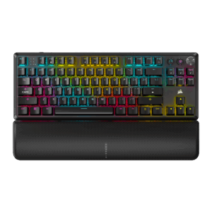 Afbeelding van een Corsair K70 Core Tkl Rgb Draadloos Mechanisch Gamingtoetsenbord Zwart