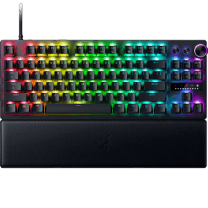 Afbeelding van een Razer Huntsman V3 Pro Tenkeyless Bedraad Gamingtoetsenbord Zwart