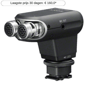 Afbeelding van een Sony Ecm-xyst1m Stereomicrofoon