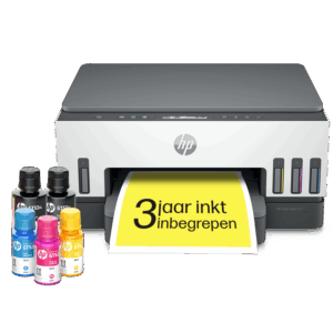 Afbeelding van een HP Smart Tank 7005 - Printen Kopiëren En Scannen Inkt Navulbaar Inktreservoir