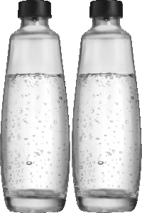 Afbeelding van een Sodastream Twinpack 1l Glazen Karaf