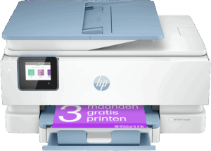 Afbeelding van een HP Envy Inspire 7921e - Instant Ink Printen Kopiëren En Scannen Inkt All-in-one-printer Blauw HP+ Geschikt