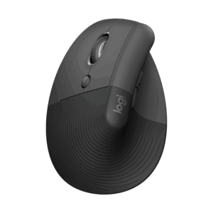 Afbeelding van een Logitech Lift Linkshandige Verticale Ergonomische Muis Zwart