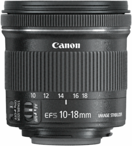 Afbeelding van een Canon Ef-s 10-18mm F/4.5-5.6 Is Stm