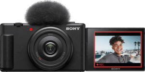 Afbeelding van een Sony Zv-1f Vlogcamera