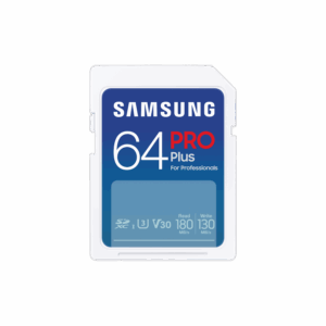 Afbeelding van een Samsung Pro Plus 64gb 180mb/s Sdxc