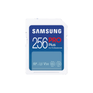 Afbeelding van een Samsung Pro Plus 256gb 180mb/s Sdxc