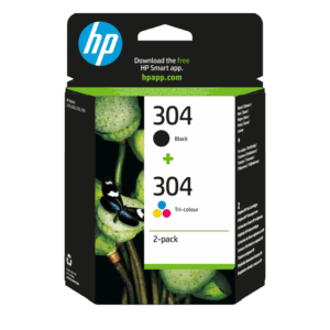 Afbeelding van een HP 304 Multicolor + Zwart