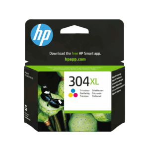 Afbeelding van een HP 304 Ink Combo Xl Zwart/driekleuren