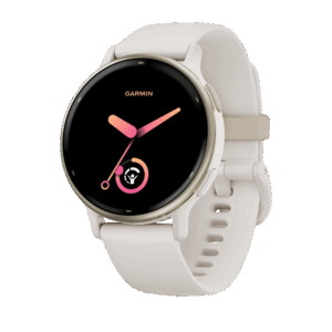 Afbeelding van een Garmin Vivoactive 5 Music Ivoor/cream Goud