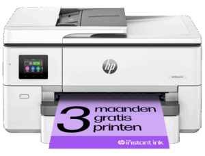 Afbeelding van een HP Officejet Pro 9720e - Instant Ink Printen Kopiëren En Scannen Inkt All-in-one-printer Grijs