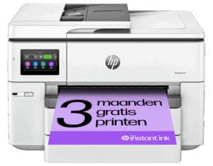 Afbeelding van een HP Officejet Pro 9730e - Instant Ink Printen Kopiëren En Scannen Inkt All-in-one-printer Grijs