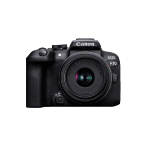 Afbeelding van een Canon Eos R10 + Rf-s 18-45 Is Stm Systeemcamera