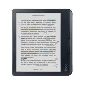 Afbeelding van een Kobo Libra Colour Zwart - 7 Inch 32 Gb (ongeveer 24.000 E-books) Waterdicht (ip8x)