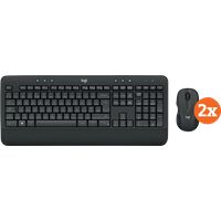 Afbeelding van een Logitech MK545 Draadloze Toetsenbord en Muis QWERTY 2-Pack