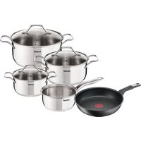 Afbeelding van een Tefal Intuition Pannenset 4-delig + Unlimited Koekenpan 28 cm
