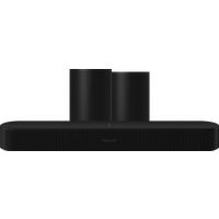 Afbeelding van een Sonos Beam Gen2 Zwart + 2x Era 100 Zwart