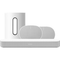 Afbeelding van een Sonos Beam Gen2 Wit + Era 300 + Sub Mini Wit