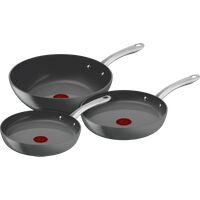 Afbeelding van een Tefal Renew+ Keramische koekenpannenset 24 + 28 cm + Wokpan 28 cm