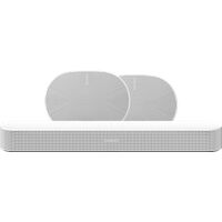 Afbeelding van een Sonos Beam Gen2 Wit + 2x Era 300 Wit