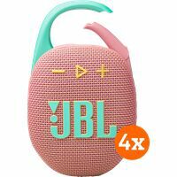 Afbeelding van een JBL Clip 5 Roze 4-pack