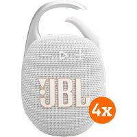Afbeelding van een JBL Clip 5 Wit 4-pack