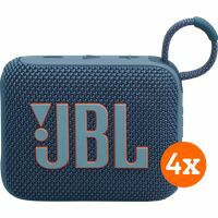 Afbeelding van een JBL Go 4 Blauw 4-pack