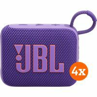 Afbeelding van een JBL Go 4 Paars 4-pack