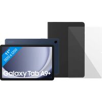 Afbeelding van een Samsung Galaxy Tab A9 Plus 11 inch 64GB Wifi Blauw + Beschermpakket