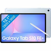 Afbeelding van een Samsung Galaxy Tab S10 FE Plus 13,1 inch 256GB Wifi Lichtblauw