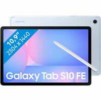 Afbeelding van een Samsung Galaxy Tab S10 FE 10,9 inch 256GB Wifi Lichtblauw
